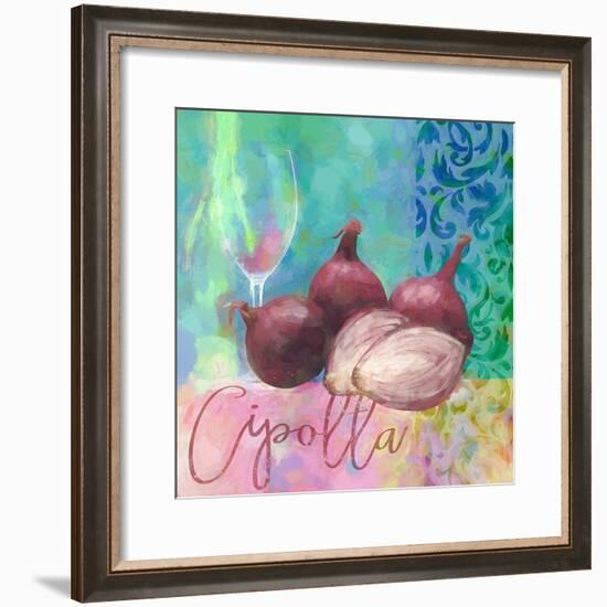 Cipolla Rossa - Red Onion-Cora Niele-Framed Giclee Print