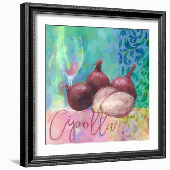 Cipolla Rossa - Red Onion-Cora Niele-Framed Giclee Print