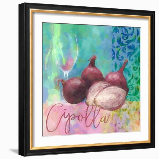 Cipolla Rossa - Red Onion-Cora Niele-Framed Giclee Print