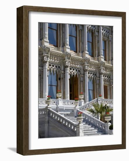 Ciragan Palace, Standing on Shores of Bosphorus in Istanbul, Is Now a 5 Star Kempinski Hotel-Julian Love-Framed Photographic Print