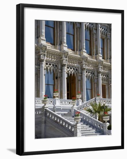 Ciragan Palace, Standing on Shores of Bosphorus in Istanbul, Is Now a 5 Star Kempinski Hotel-Julian Love-Framed Photographic Print