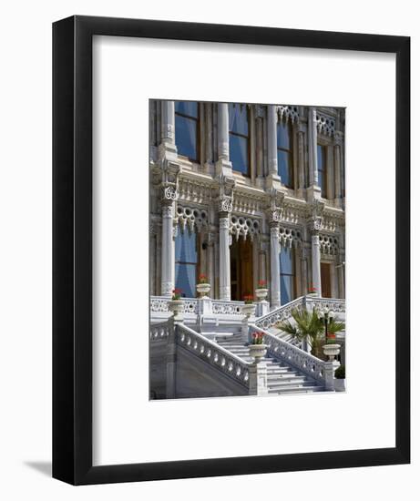 Ciragan Palace, Standing on Shores of Bosphorus in Istanbul, Is Now a 5 Star Kempinski Hotel-Julian Love-Framed Photographic Print