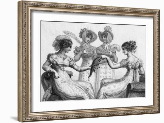 Circa 1820 Costume-S Springsguth-Framed Art Print