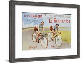 Circa 1906 French Poster for Marque Diamant-null-Framed Giclee Print