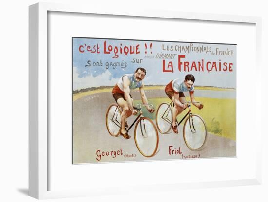 Circa 1906 French Poster for Marque Diamant-null-Framed Giclee Print