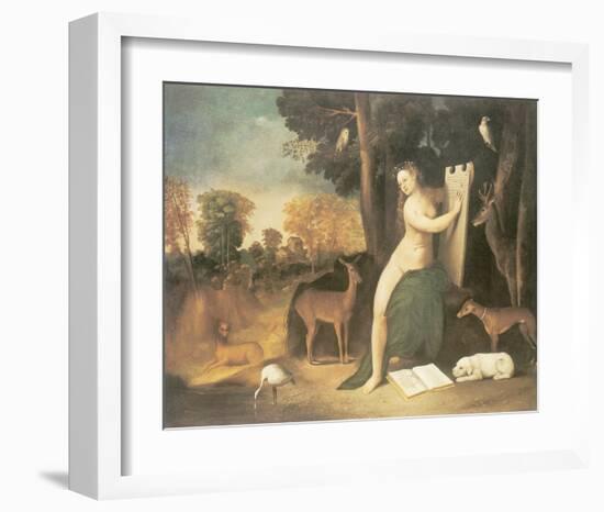 Circe And Her Lovers In A Landscape-Dosso Dossi-Framed Premium Giclee Print