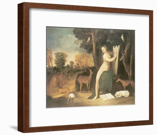 Circe And Her Lovers In A Landscape-Dosso Dossi-Framed Premium Giclee Print