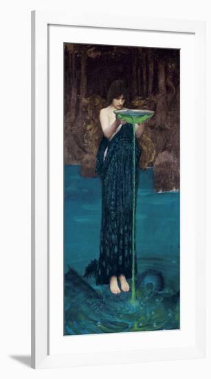 Circe Invidiosa, 1892-John William Waterhouse-Framed Art Print