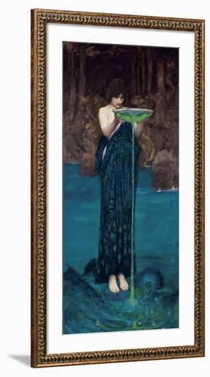 Circe Invidiosa, 1892-John William Waterhouse-Framed Art Print