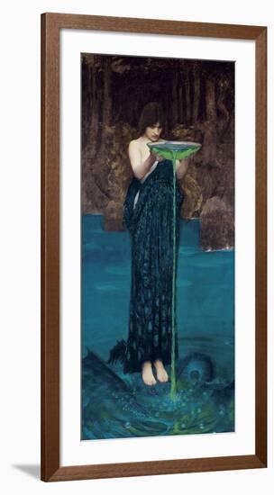 Circe Invidiosa, 1892-John William Waterhouse-Framed Art Print