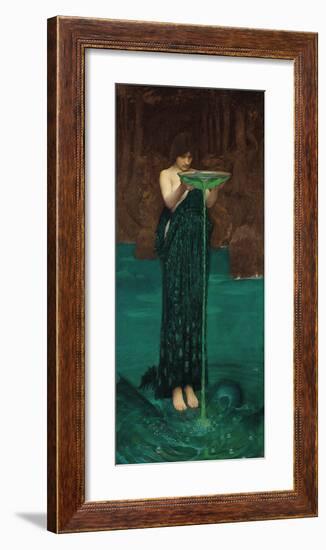 Circe Invidiosa, 1892-John William Waterhouse-Framed Premium Giclee Print