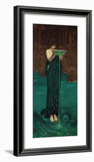 Circe Invidiosa, 1892-John William Waterhouse-Framed Premium Giclee Print