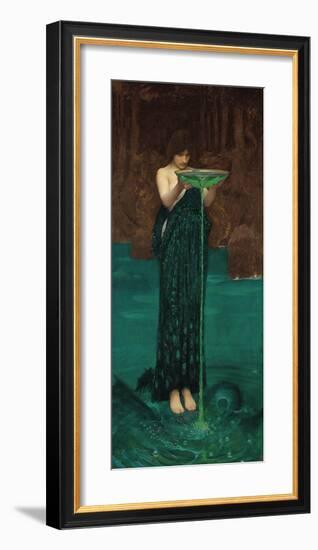 Circe Invidiosa, 1892-John William Waterhouse-Framed Premium Giclee Print