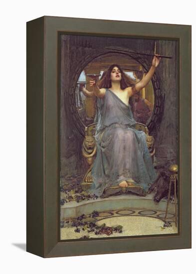 Circe Offering the Cup to Ulysses, 1891-John William Waterhouse-Framed Premier Image Canvas