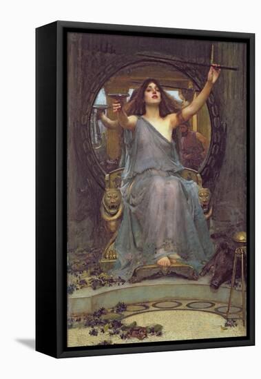 Circe Offering the Cup to Ulysses, 1891-John William Waterhouse-Framed Premier Image Canvas