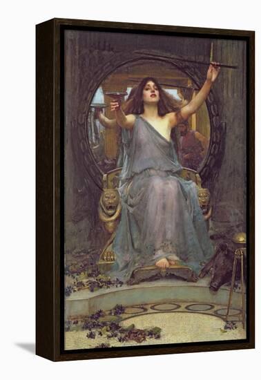 Circe Offering the Cup to Ulysses, 1891-John William Waterhouse-Framed Premier Image Canvas