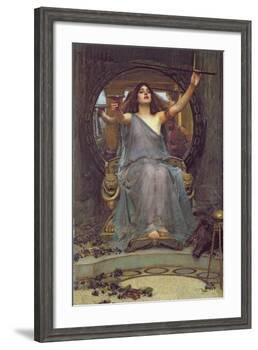 Circe Offering the Cup to Ulysses, 1891-John William Waterhouse-Framed Giclee Print