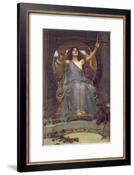 Circe Offering the Cup to Ulysses, 1891-John William Waterhouse-Framed Giclee Print
