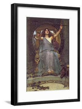 Circe Offering the Cup to Ulysses, 1891-John William Waterhouse-Framed Giclee Print