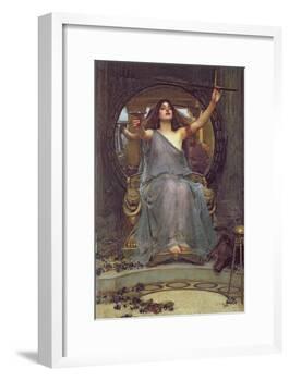 Circe Offering the Cup to Ulysses, 1891-John William Waterhouse-Framed Giclee Print