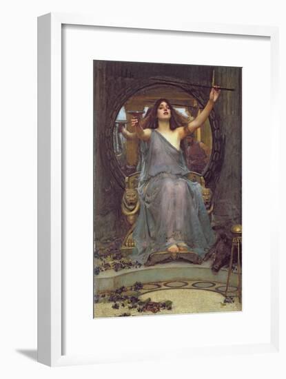 Circe Offering the Cup to Ulysses, 1891-John William Waterhouse-Framed Giclee Print