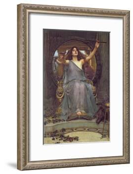 Circe Offering the Cup to Ulysses, 1891-John William Waterhouse-Framed Giclee Print