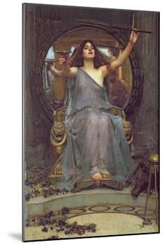 Circe Offering the Cup to Ulysses, 1891-John William Waterhouse-Mounted Giclee Print