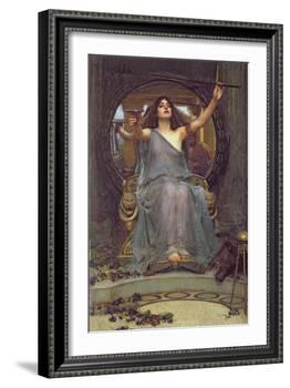 Circe Offering the Cup to Ulysses, 1891-John William Waterhouse-Framed Giclee Print