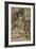 Circe Seated, the Bewitched Argonauts Transmogrified-Taddeo Zuccaro-Framed Giclee Print