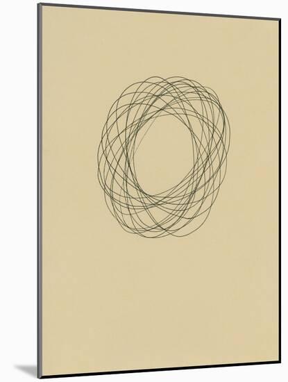 Circle 8-Jaime Derringer-Mounted Giclee Print