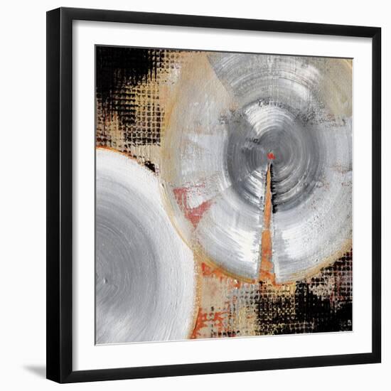 Circle Abstract II-Noah Li-Leger-Framed Giclee Print