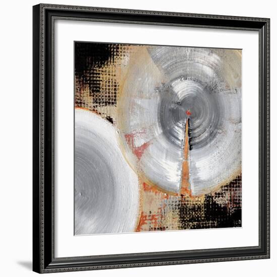 Circle Abstract II-Noah Li-Leger-Framed Giclee Print