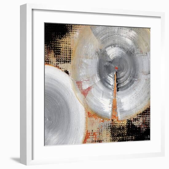 Circle Abstract II-Noah Li-Leger-Framed Giclee Print