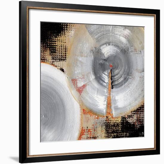 Circle Abstract II-Noah Li-Leger-Framed Giclee Print