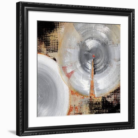 Circle Abstract II-Noah Li-Leger-Framed Giclee Print