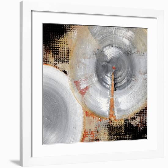 Circle Abstract II-Noah Li-Leger-Framed Giclee Print