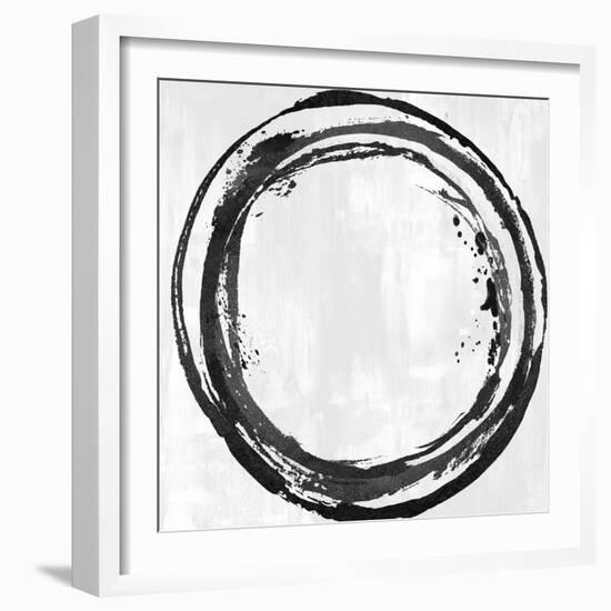 Circle Black I-Natalie Harris-Framed Art Print