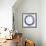 Circle Blue I-Natalie Harris-Framed Art Print displayed on a wall