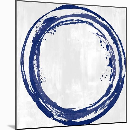 Circle Blue I-Natalie Harris-Mounted Art Print