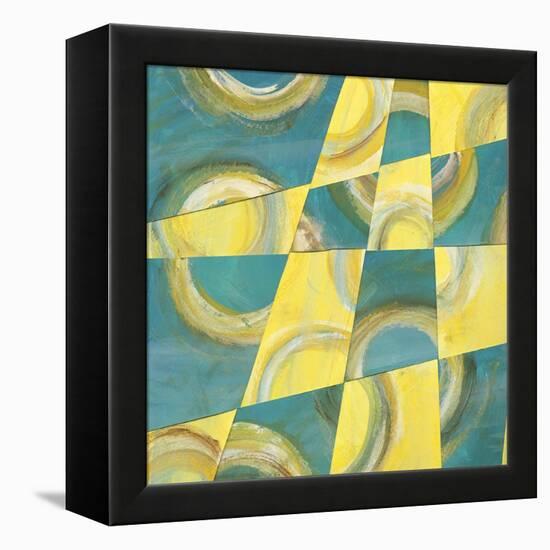 Circle Disconnect I-Lisa Choate-Framed Stretched Canvas