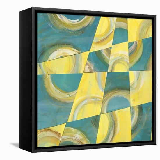 Circle Disconnect I-Lisa Choate-Framed Stretched Canvas