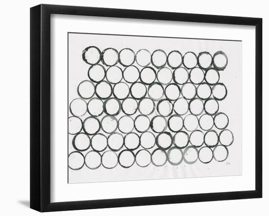 Circle Element 1-Melissa Averinos-Framed Art Print