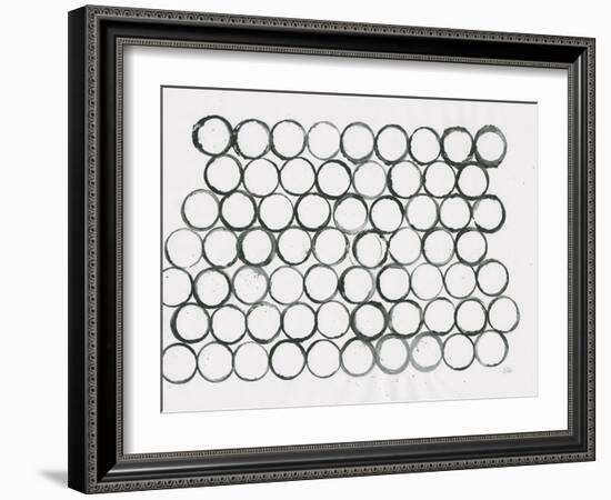 Circle Element 1-Melissa Averinos-Framed Art Print