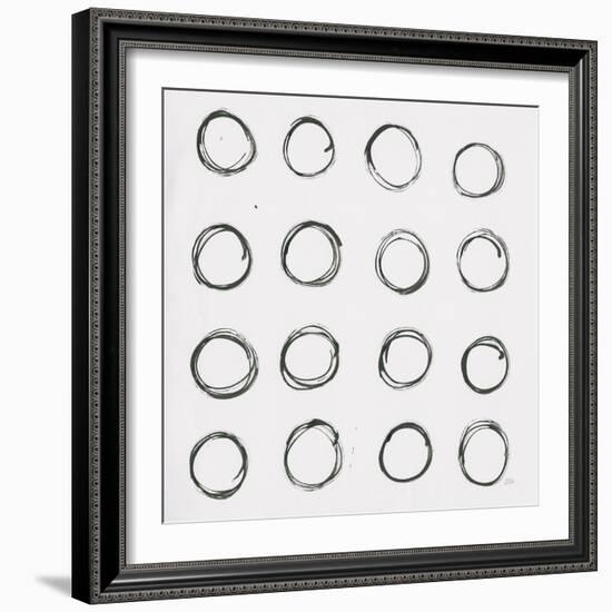Circle Element 3-Melissa Averinos-Framed Art Print