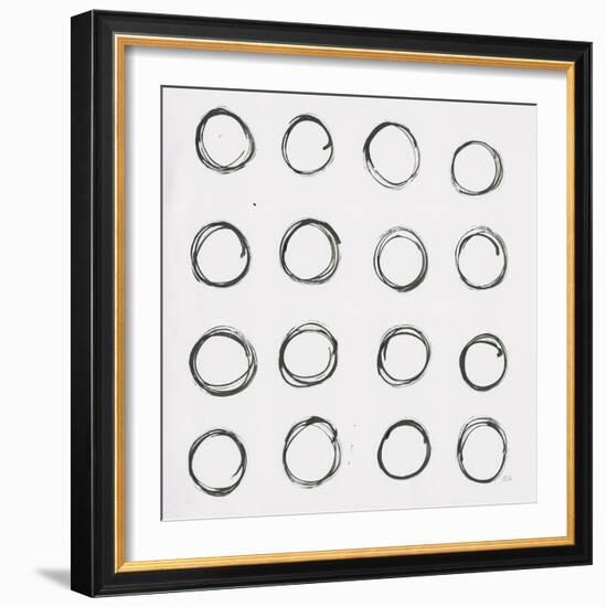 Circle Element 3-Melissa Averinos-Framed Art Print