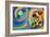 Circle Forms, 1930-Robert Delaunay-Framed Giclee Print