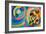 Circle Forms, 1930-Robert Delaunay-Framed Giclee Print