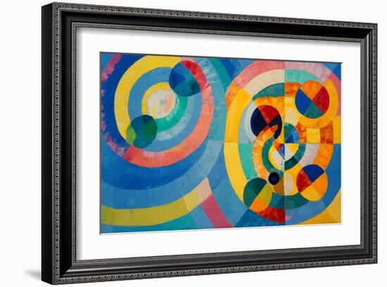 Circle Forms, 1930-Robert Delaunay-Framed Giclee Print