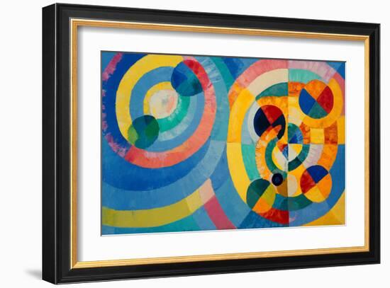 Circle Forms, 1930-Robert Delaunay-Framed Giclee Print