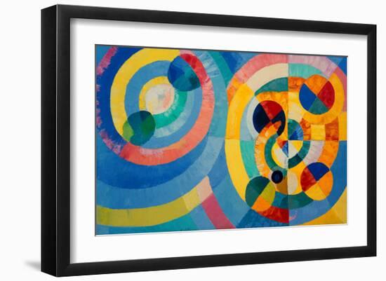 Circle Forms, 1930-Robert Delaunay-Framed Giclee Print